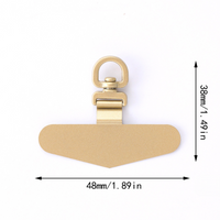 0.65mm 360° Rotatable Stainless Steel Lanyard Tether Tab