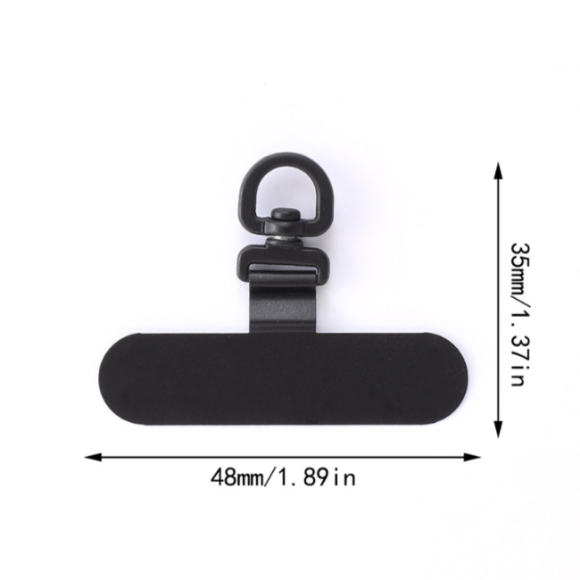 0.65mm 360° Rotatable Stainless Steel Lanyard Tether Tab