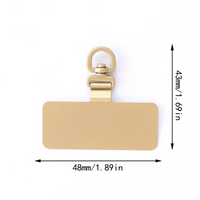 0.65mm 360° Rotatable Stainless Steel Lanyard Tether Tab