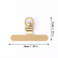 0.65mm 360° Rotatable Stainless Steel Lanyard Tether Tab