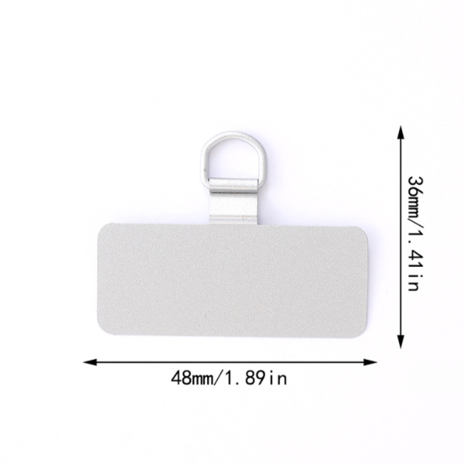 0.65mm Stainless Steel Lanyard Tether Tab