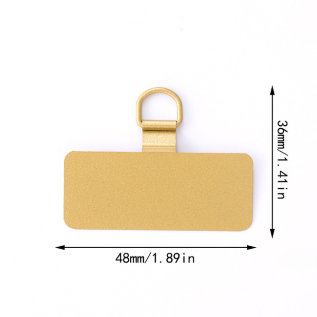 0.65mm Stainless Steel Lanyard Tether Tab