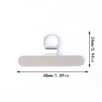 0.65mm Stainless Steel Lanyard Tether Tab