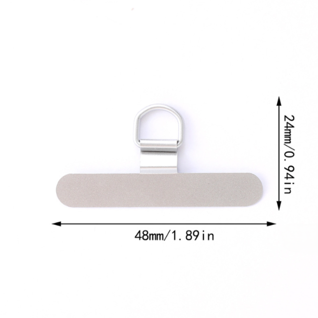 0.65mm Stainless Steel Lanyard Tether Tab