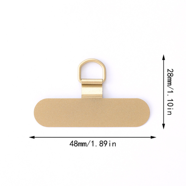 0.65mm Stainless Steel Lanyard Tether Tab