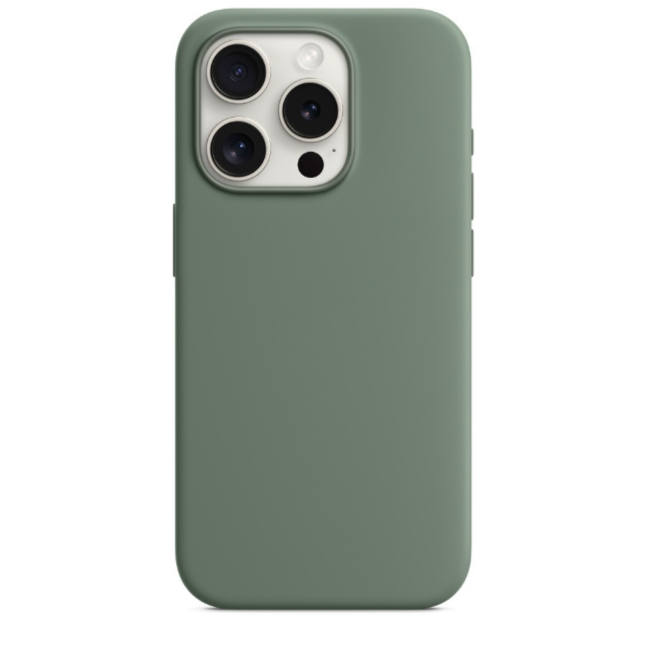 Silicone Case for iPhone 15 - MagSafe Compatible
