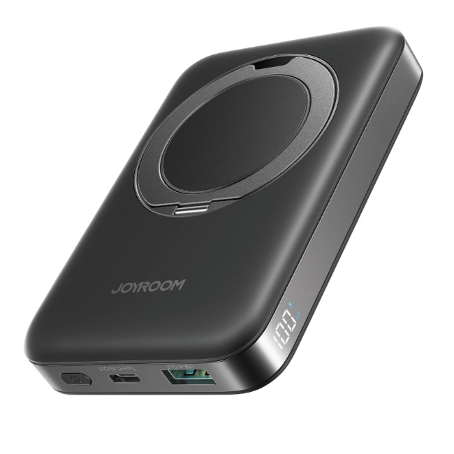 Joyroom JR-PBM12 22.5W Magnetic Wireless Power Bank with Ring Holder 10000mAh