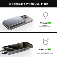 Joyroom JR-PBM08Pro 22.5W Ultra-Slim Magnetic Wireless Power Bank 10000mAh