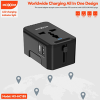 Moxom MX-HC185 Worldwide Charging Travel Adapter
