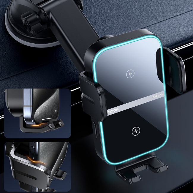 Joyroom JR-ZS246S Dual-Coil Wireless Car Charger Holder