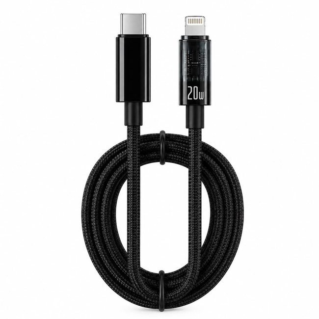 Fast Charging Auto Power Off Data Cable USB-C to Lightning