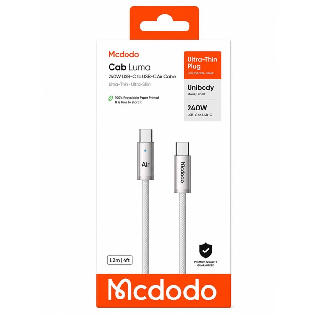Mcdodo CA-708 Cab Luma 240W USB-C to USB-C Air Cable 1.2M