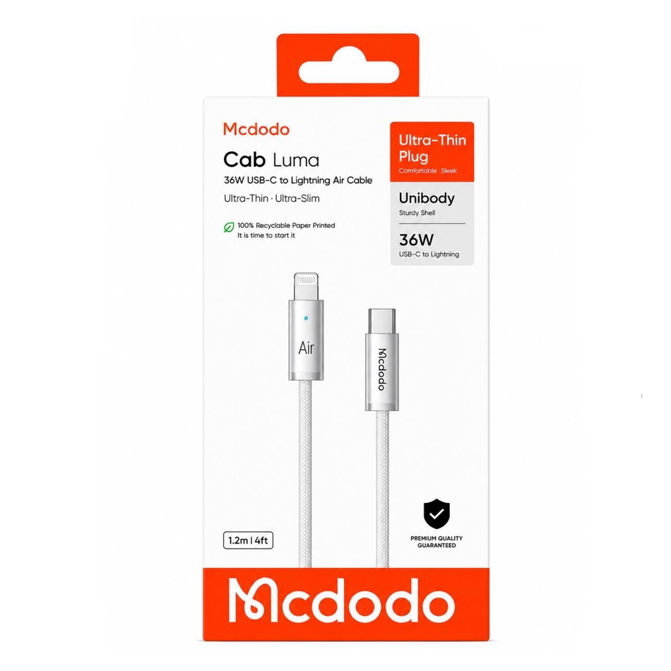 Mcdodo CA-778 Cab Luma 36W UBS-C to Lightning Air Cable 1.2M