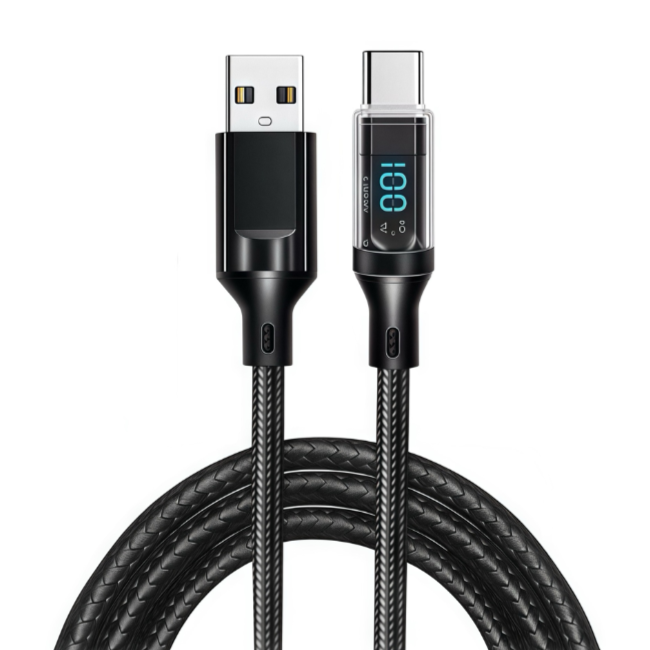 Smart Auto Cut-Off and Digital Screen Cable USB-A to C