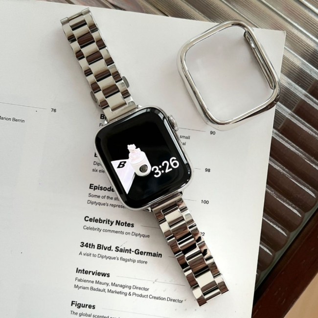 3-Link Stainless Steel Band for Apple Watch