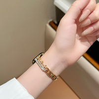Rhinestone Link Alloy Band for Apple Watch