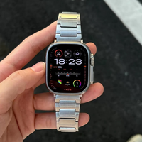Solid Link Stainless Steel Band for Apple Watch
