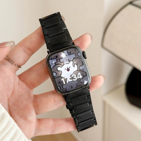 Solid Link Stainless Steel Band for Apple Watch
