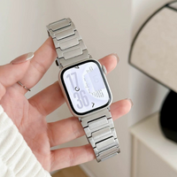 Solid Link Stainless Steel Band for Apple Watch