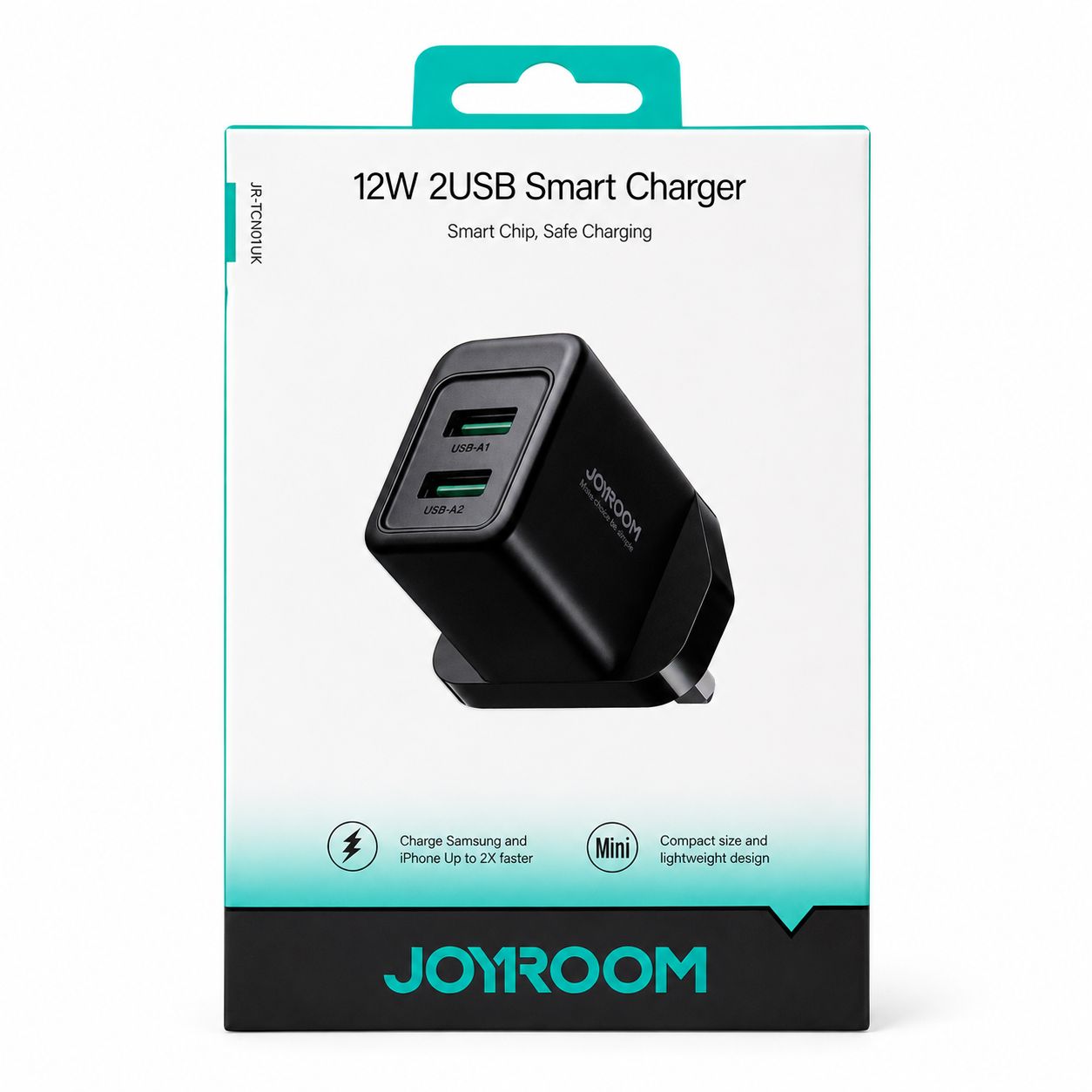 Joyroom JR-TCN01UK 12W 2.4A 2USB Charger
