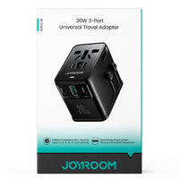 Joyroom JR-TCW01 20W 3-Port Universal Adapter