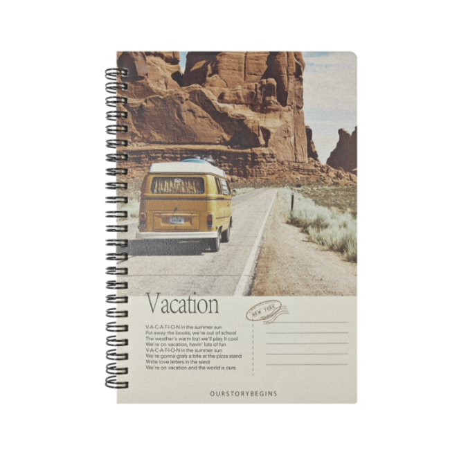 A5 Spiral Notebook