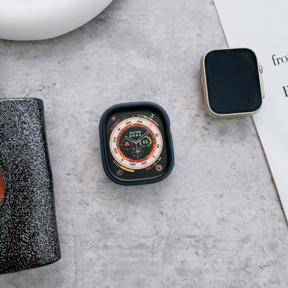 Dual Color Silicone Soft Protective Case for Apple Watch