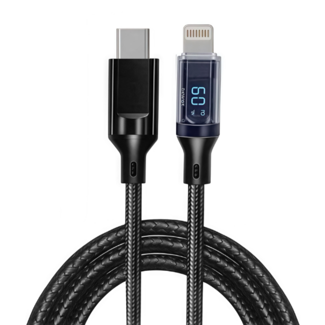 Smart Auto Cut-Off and Digital Screen Cable C to Lightning