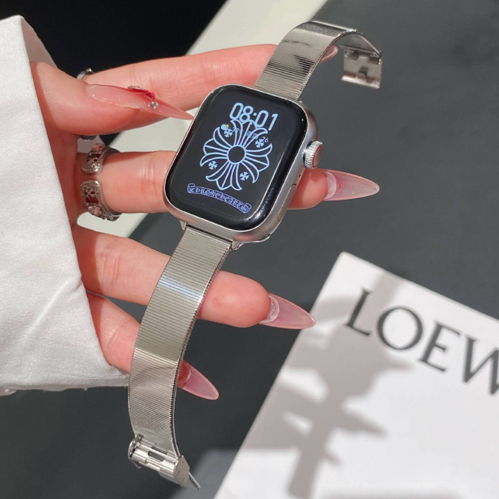 Bamboo Knot Stainless Steel Band for Apple Watch
