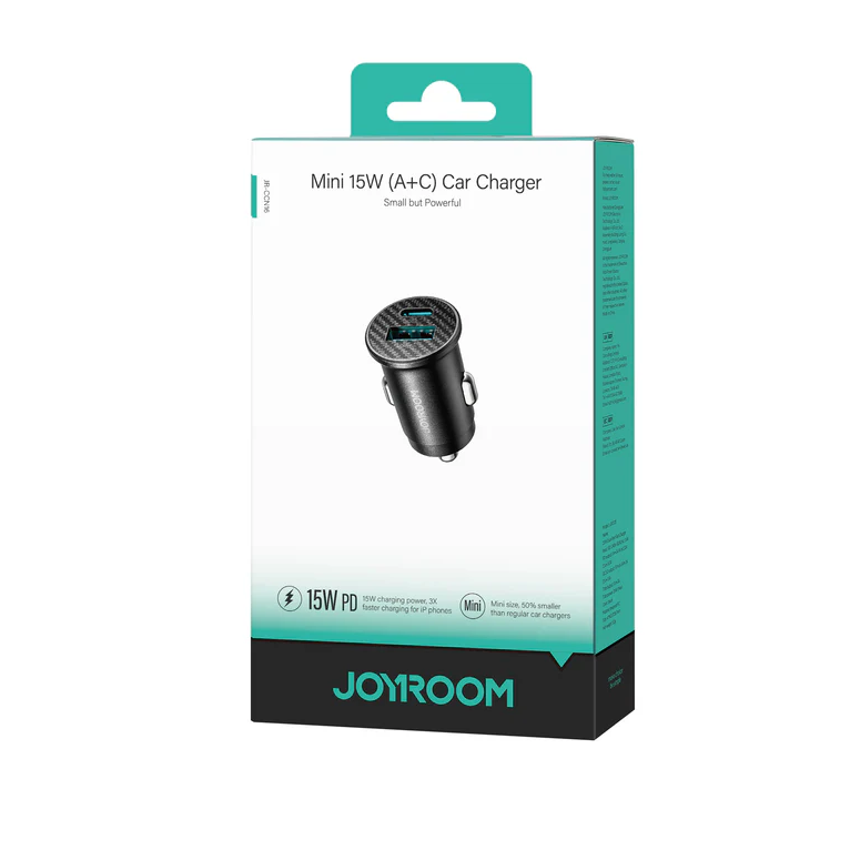 Joyroom JR-CCN16 Mini 15W (A+C) Car Charger