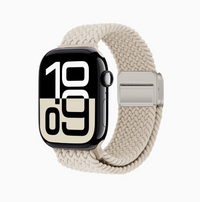 Magnetic Buckle Braided Nylon Band for Apple Watch