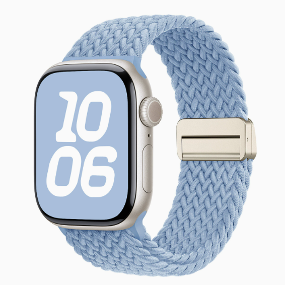 Magnetic Buckle Braided Nylon Band for Apple Watch