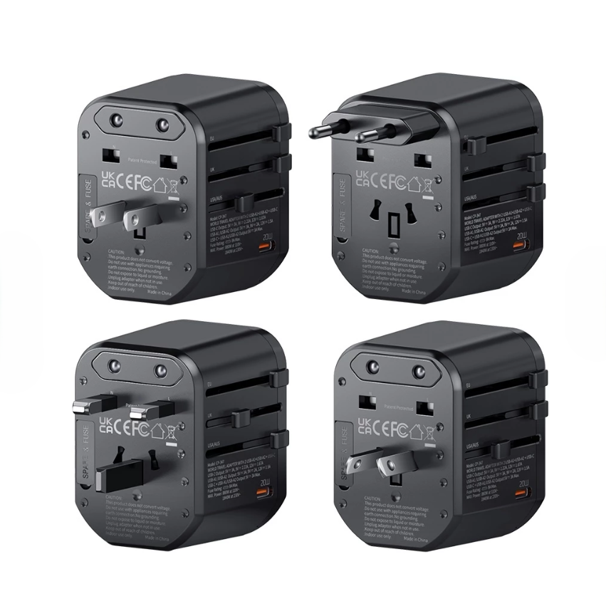 Mcdodo CP-3471 20W PD Fast Charging Universal Travel Adapter