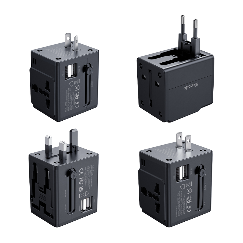 Mcdodo CP-412 2.1A Fast Charging Universal Travel Adapter