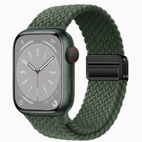 Magnetic Buckle Braided Nylon Band for Apple Watch