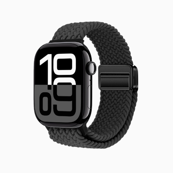 Magnetic Buckle Braided Nylon Band for Apple Watch