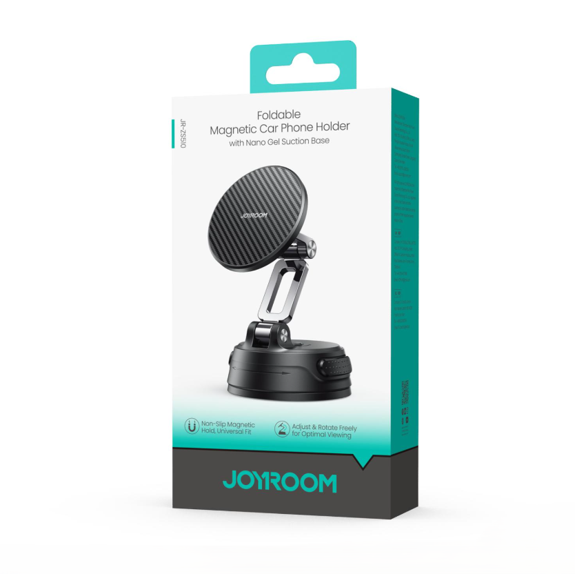 Joyroom JR-ZS510 Foldable Magnetic Car Phone Holder Suction Cup