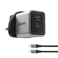 DUDAO A45ProC 45W GaN Dual Port Fast Charging Set with USB-C to USB-C Cable 1.2m