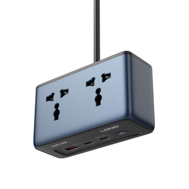LDNIO SC1 45W PD adapter Universal Socket Power Strip