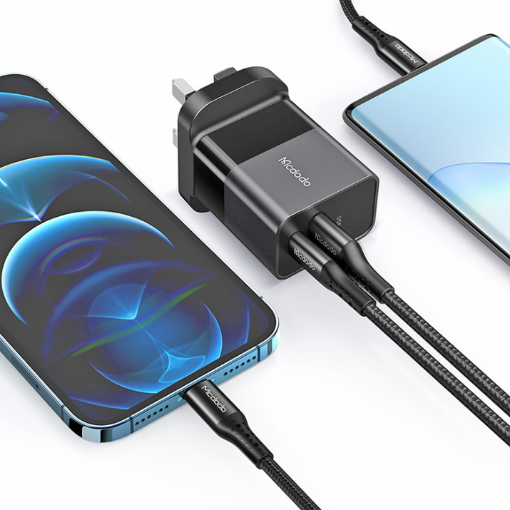 Mcdodo CH-1303 20W 2-Port Fast Charger Kit with USB-C Data Cable