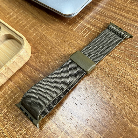 Magnetic Buckle Elastic Nylon Watch Band for Apple Watch