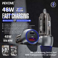 WEKOME WP-C53 48W A+C Car Charger