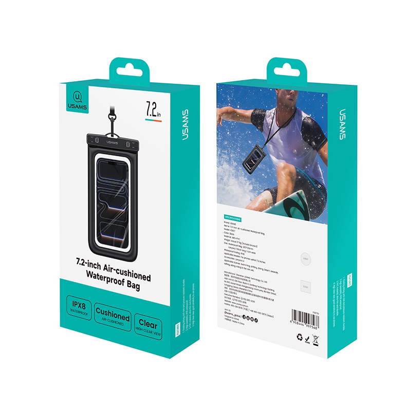 USAMS YD017 7.2-inch Air-Cushioned Waterproof Bag