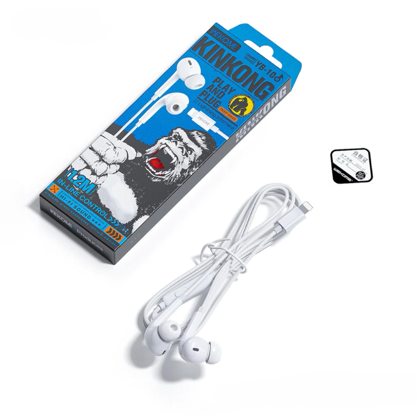 WEKOME YB-10 Lightning Wired Earphone