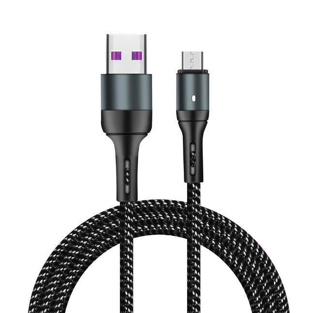 Auto Power Off Charging Data Cable Mirco USB