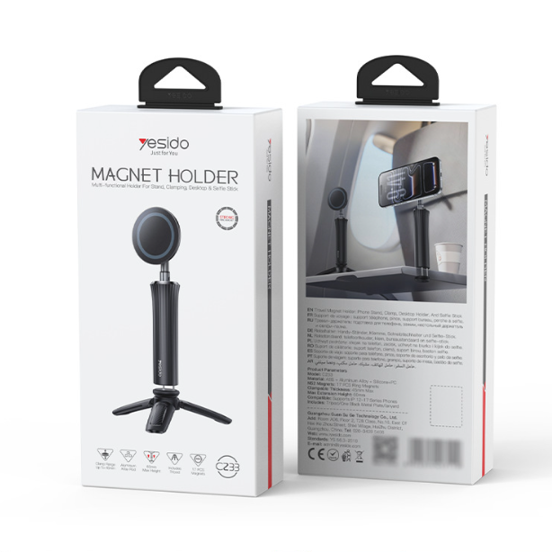 Yesido C233 Magnetic Multifunctional Selfie Stick Tripod