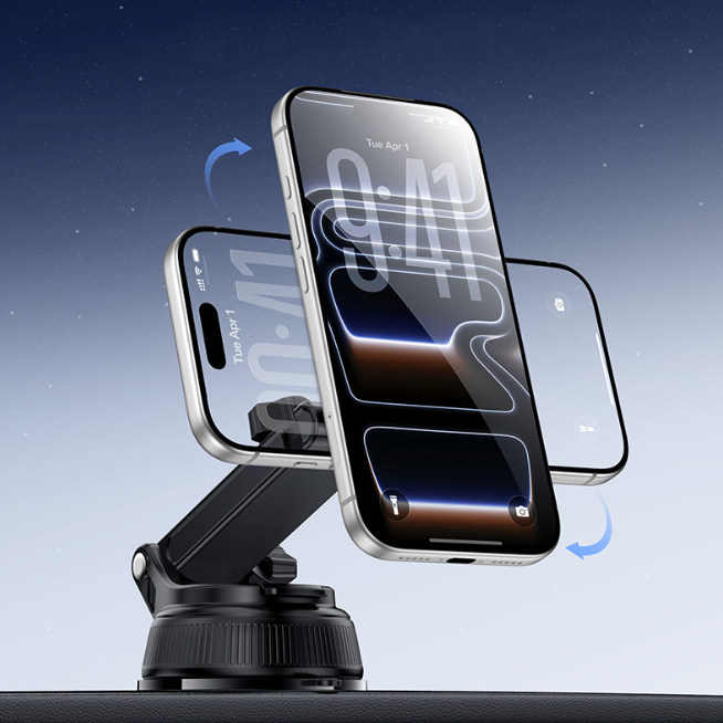 Yesido C276 360 Rotating Magnetic Car Phone Holder - Suction Cup