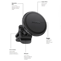 Yesido C234 360 Rotating Magnetic Car Phone Holder - Air Vent