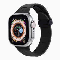 Magnetic Buckle Silicone Band for Apple Watch