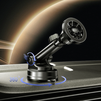 Yesido C158 360 Rotating Magnetic Car Phone Holder - Dashboard+Air Vent